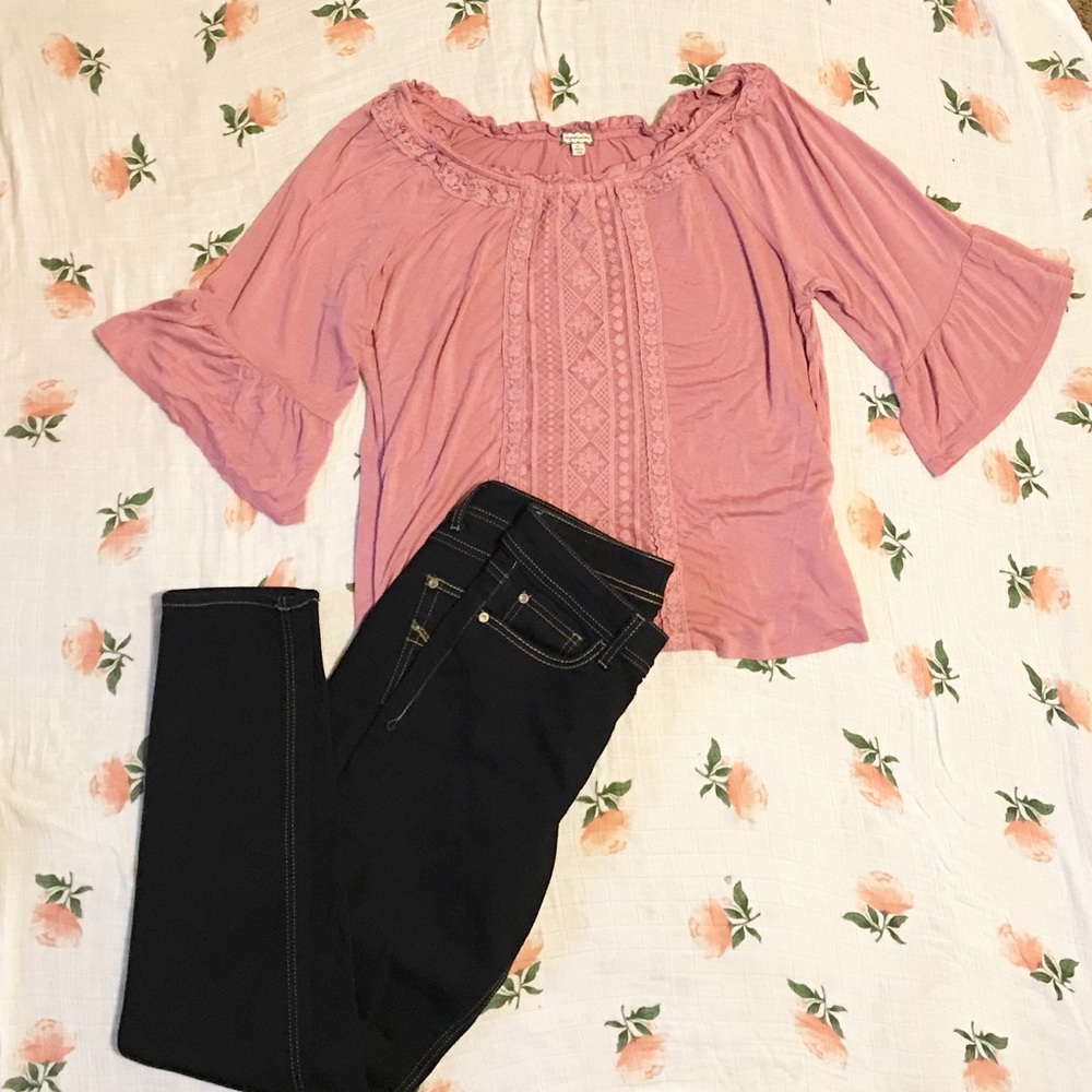 Pink women’s blouse